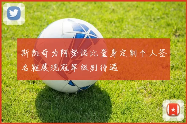 斯凯奇为阿努诺比量身定制个人签名鞋展现冠军级别待遇